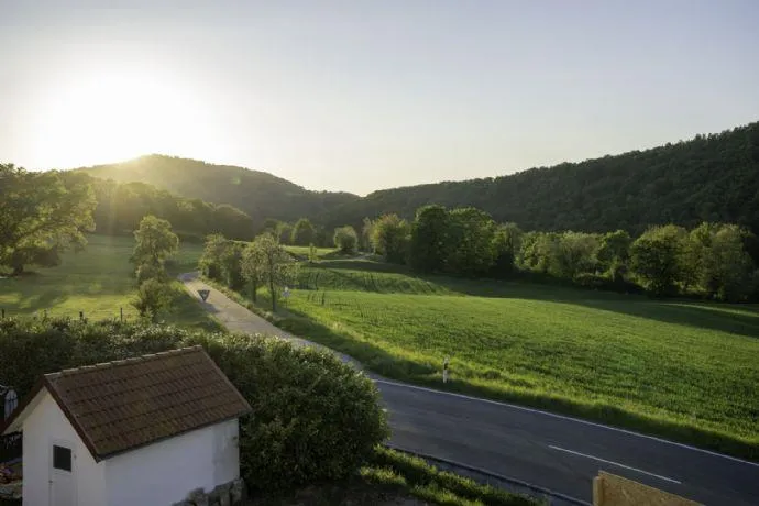 Aussicht aus Kinderzimmer