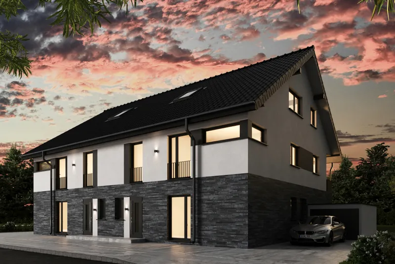 Straßenansicht Nacht