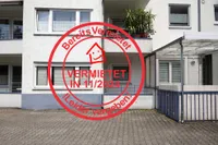 Rückansicht mit Wohnung