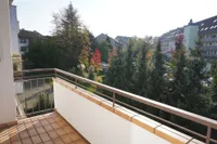 Sonniger Balkon