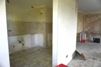 Küche (wird weiß gefliest)