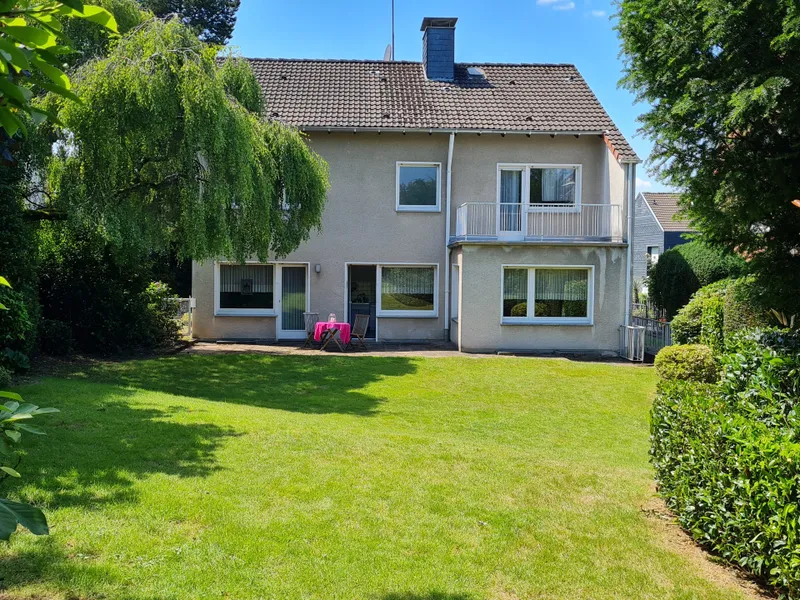 Rückansicht & Garten