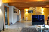 Wohnbereich mit Treppe 