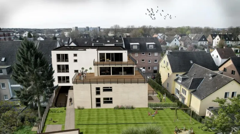 Neubau Gartenansicht