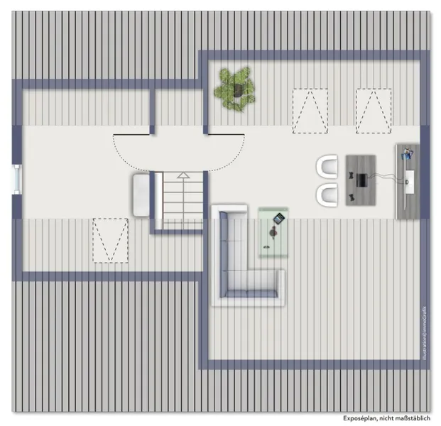 Dachgeschoss (Nutzfläche)