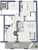 Grundriss Wohnung 7