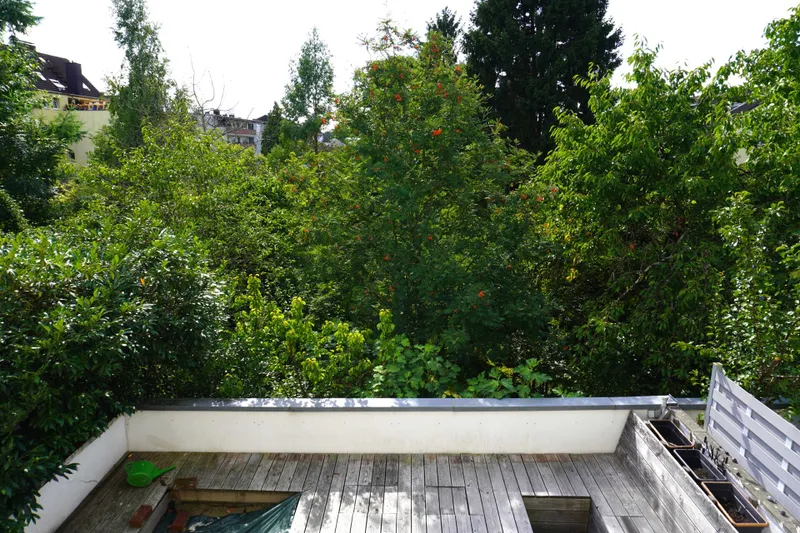 Ausblick auf Terrasse 1