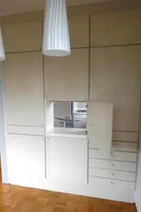 Wohnbereich - Durchreiche Küche