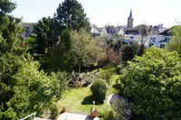 Gartenblick vom Balkon