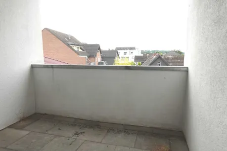 Überdachter Balkon