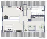 Grundriss Obergeschoss 