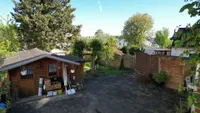 Terrasse & Gartenhaus