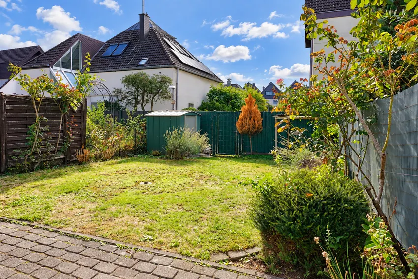 Garten in Südausrichtung