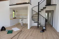 Offene Küche & interne Treppe
