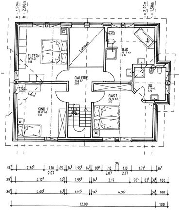 Grundriss Dachgeschoss