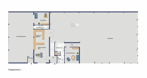 Grundriss EG Werkstatt