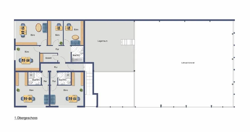 Grundriss OG Werkstatt