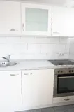 kleine Einbauküche