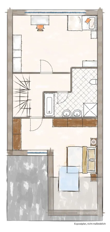 Grundriss Obergeschoss