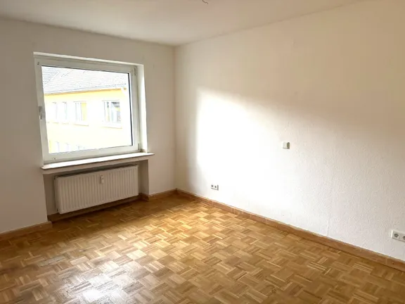 Schlafzimmer mit Parkboden