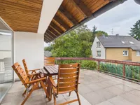 große Dachterrasse