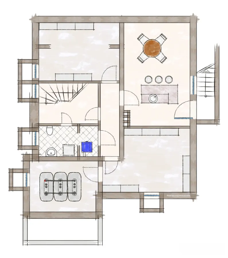 Grundriss Kellergeschoss