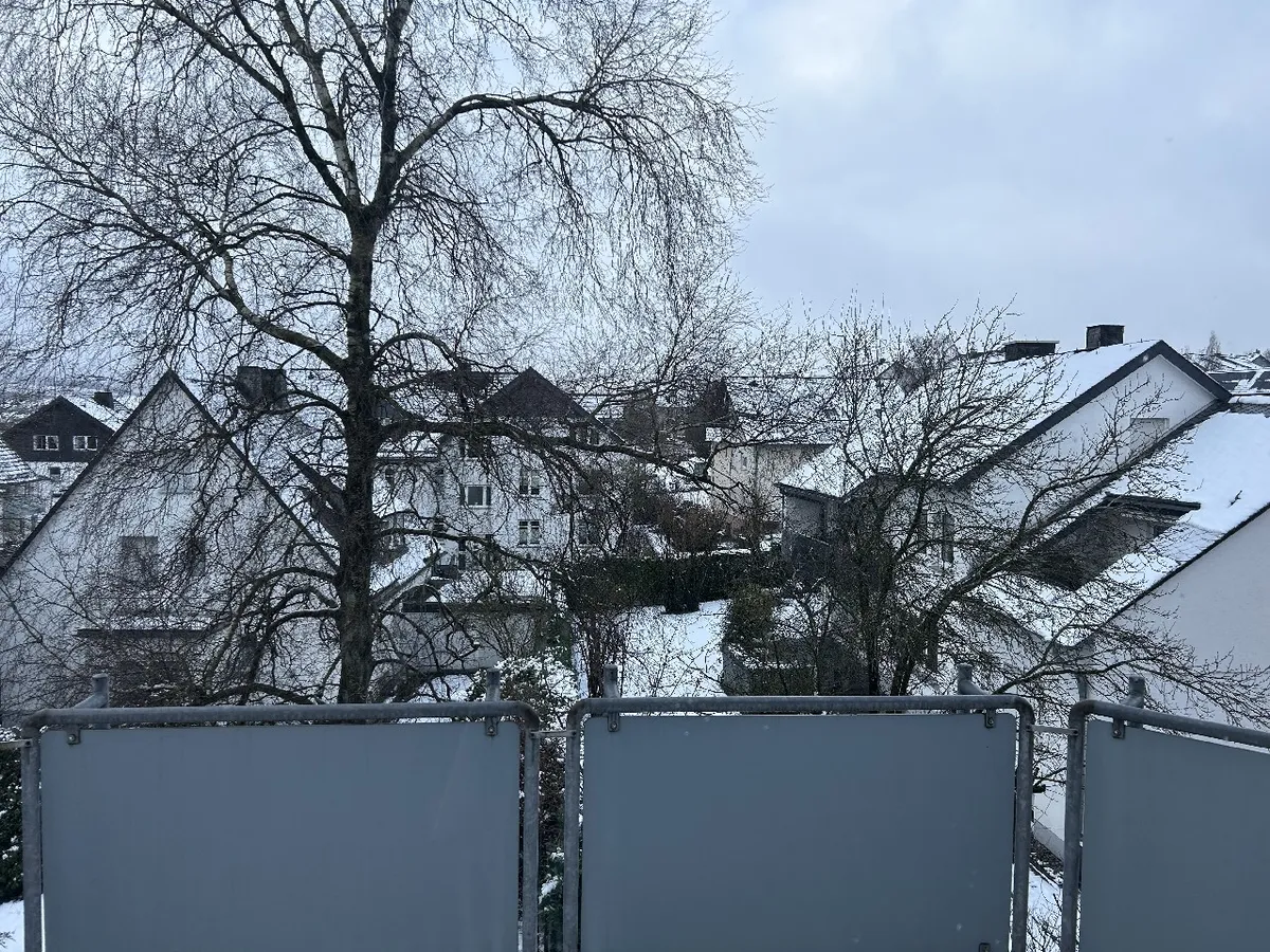 Aussicht vom Balkon