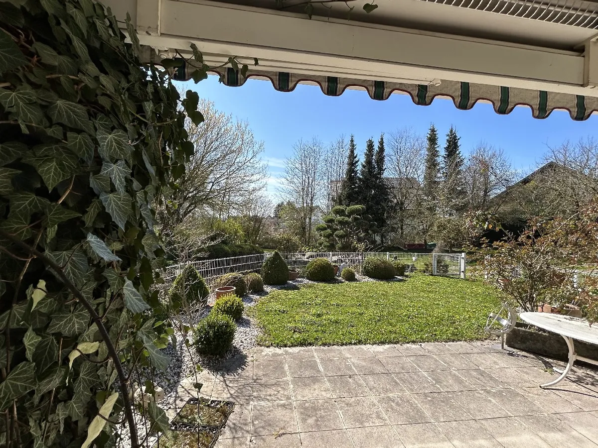 Blick von der Terrasse