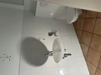 Toilette im Duschbad