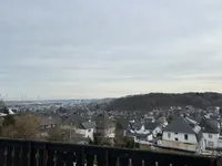 Blick vom Balkon über Brilon