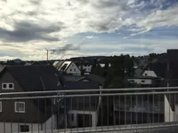 Blick vom Balkon