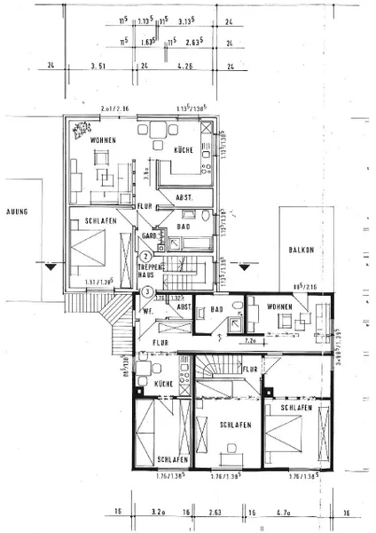 Grundriss Obergeschoss