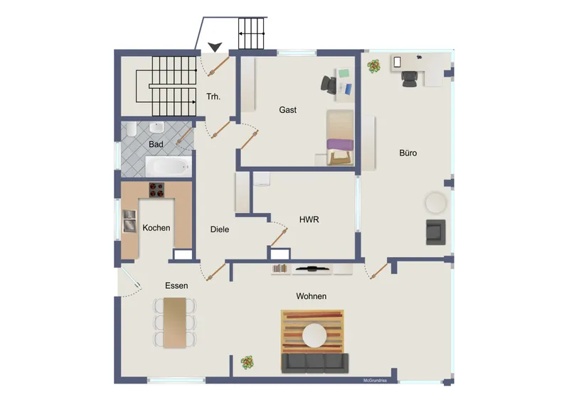 Grundriss Erdgeschoss