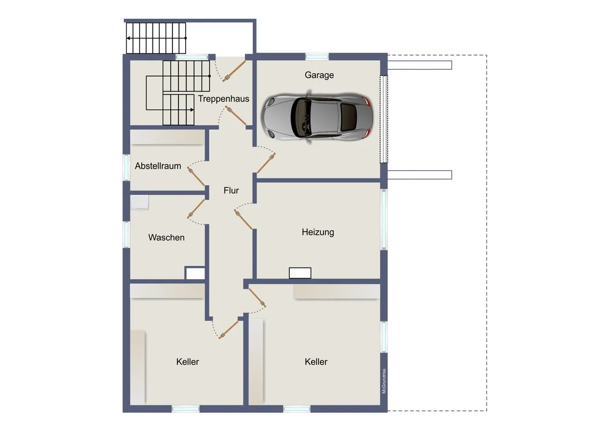 Grundriss Kellergeschoss