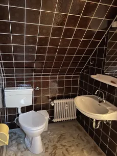 Toilette Spitzboden