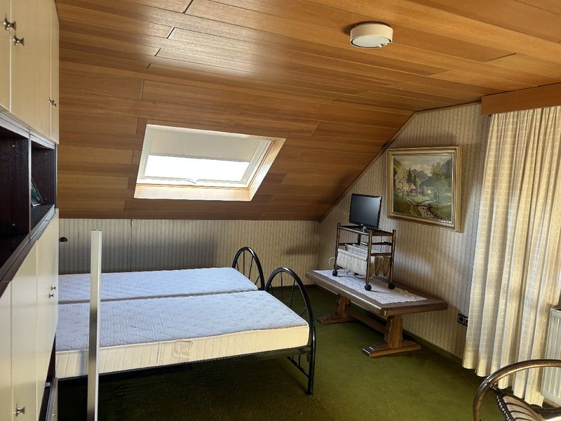 Schlafzimmer Spitzboden