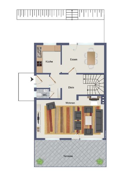 Grundriss Erdgeschoss