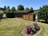 Holzhütte Garten