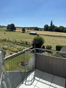 Terrasse und Abgang Garten DG