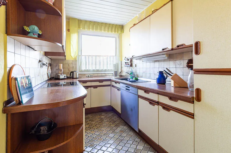 Praktisch geschnittener Küchenraum – gestalten Sie hier Ihr Kochparadies!