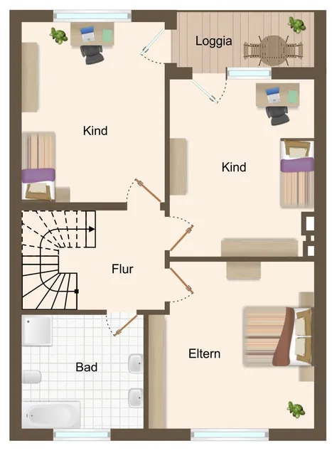 Grundriss OG