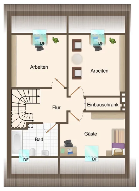 Grundriss DG