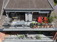 Blick auf die Terrasse