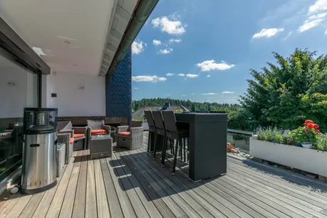 Herrliche Terrasse