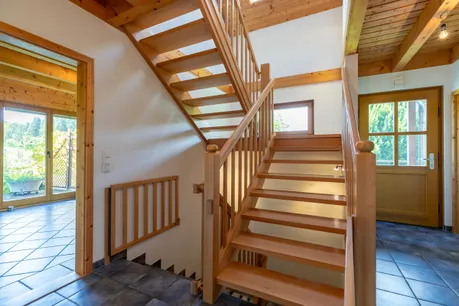 Heller Treppenaufgang