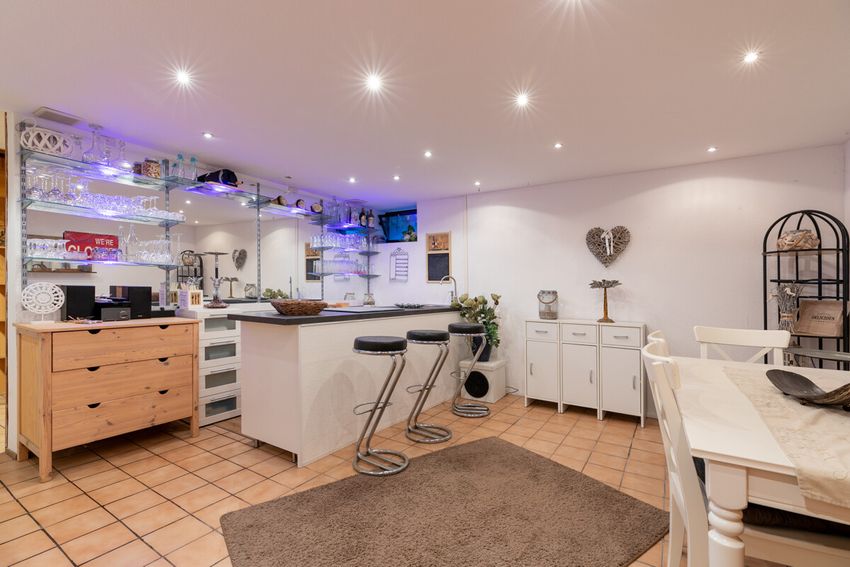 Bar im Untergeschoss