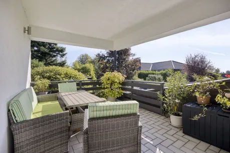 Überdachte Terrasse