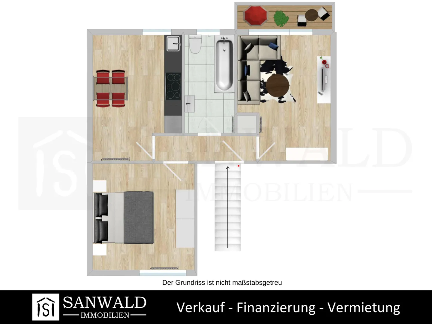 Wohnung zur Miete in Gelsenkirchen - Foto 4