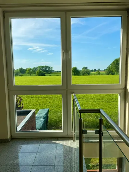 Blick auf die Felder