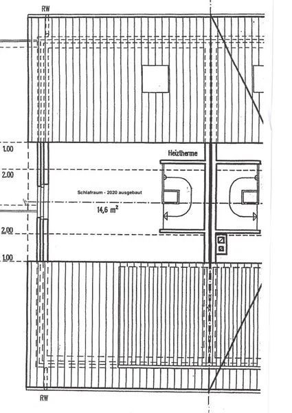 Grundriss Spitzboden